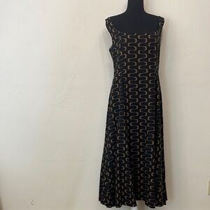 Christian Lacroix 90s Classic A Line Linen Sundress Y2K
